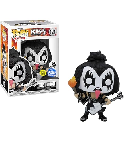 Amazon.com: Funko POP! KISS: The Starchild - Glow in The Dark